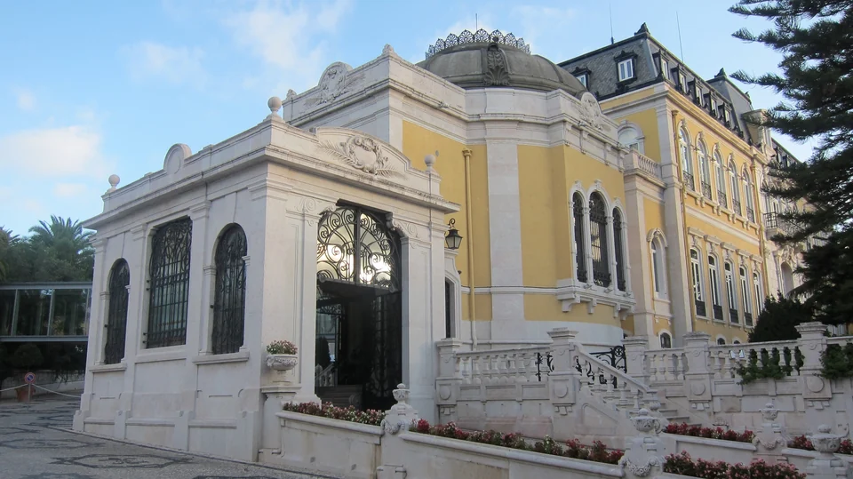 The Pestana Palace in Lisbon, a 19th-century mansion in landscaped gardens